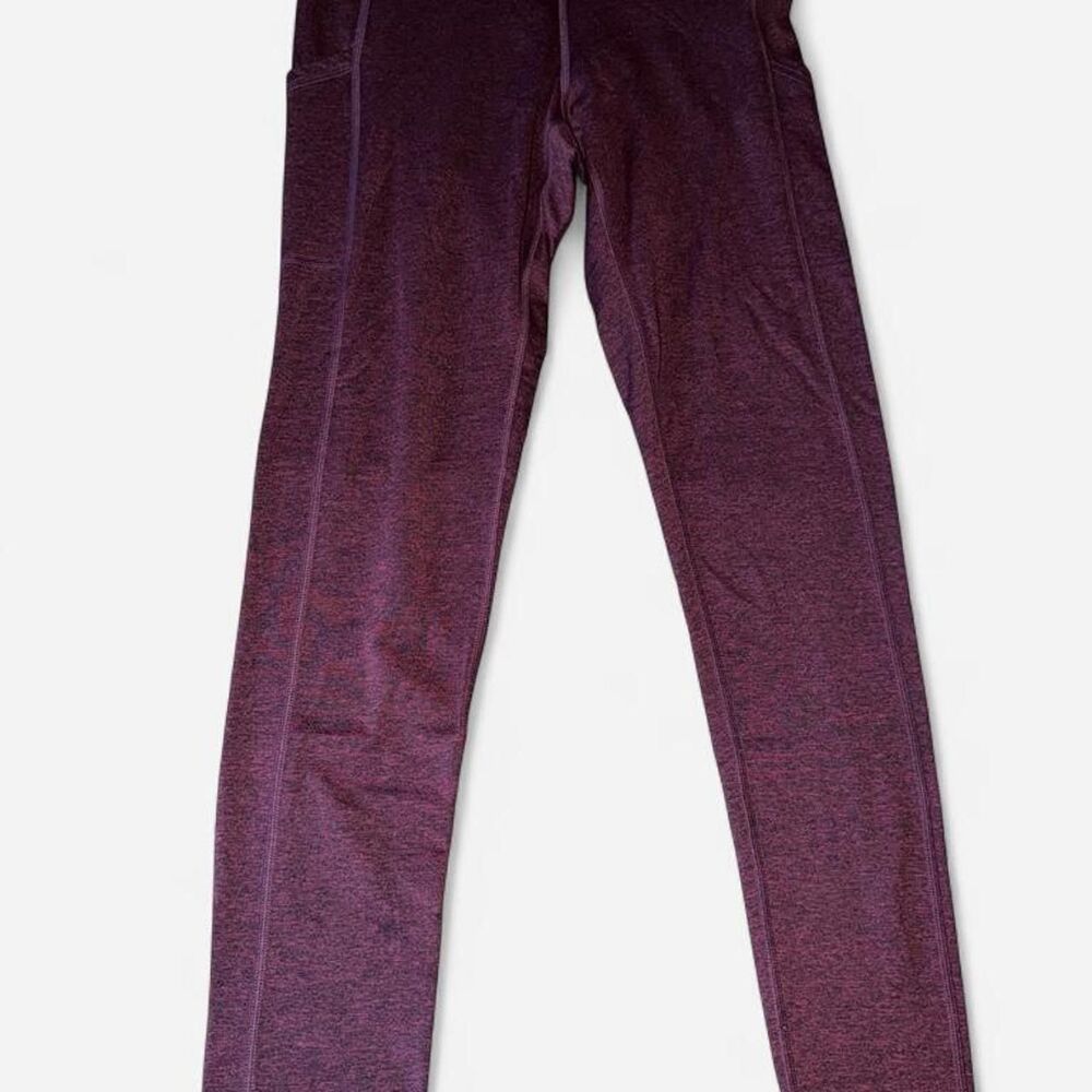 Aerie Women's Purple and Burgundy Leggings